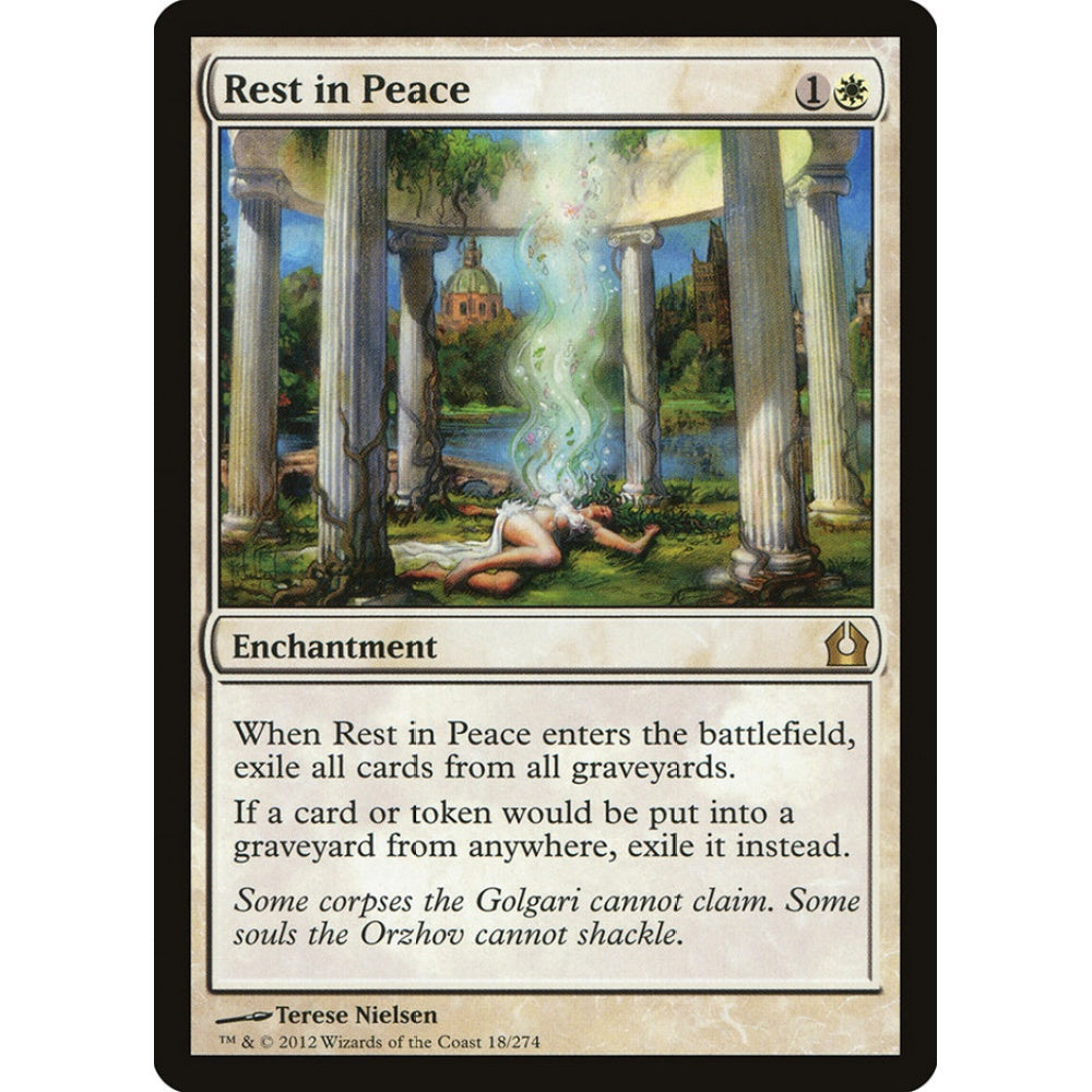 Rest in Peace rare 18 Magic the Gathering Return to Ravnica German