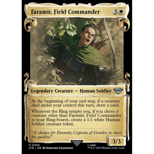 Faramir, Field Commander, uncommon, 465, Magic the Gathering, The Lord of the Rings: Tales of Middle-earth