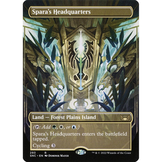 Spara's Headquarters rare 293 Magic the Gathering Streets of New Capenna