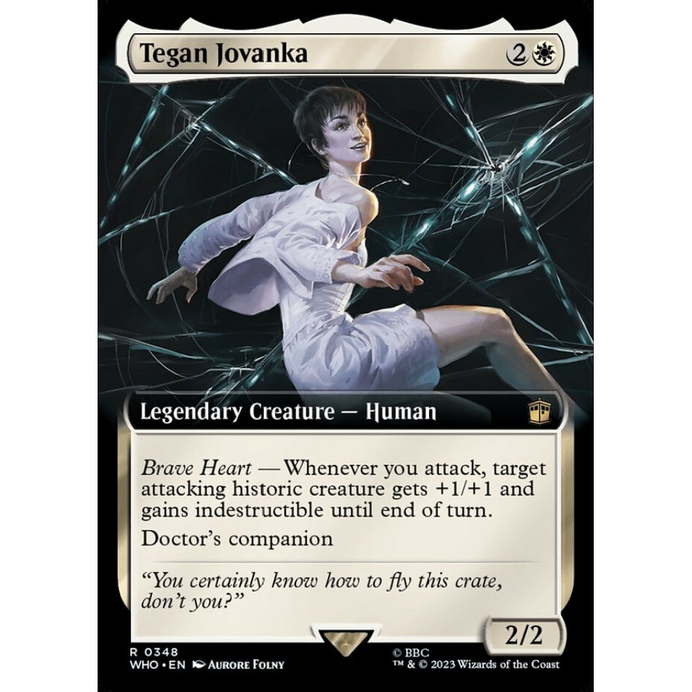 Tegan Jovanka rare 348 Magic the Gathering Doctor Who