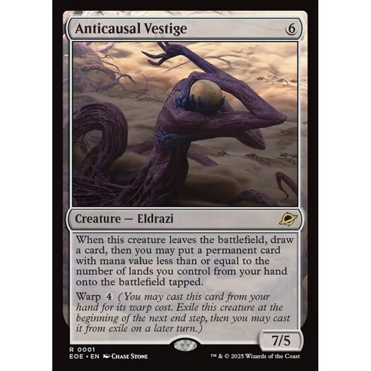 Anticausal Vestige rare 1 Magic the Gathering Edge of Eternities