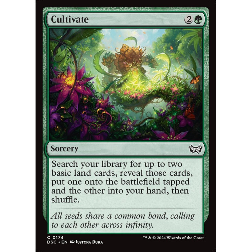 Cultivate, 174, common, Magic: The Gathering, Duskmourn: House of Horror