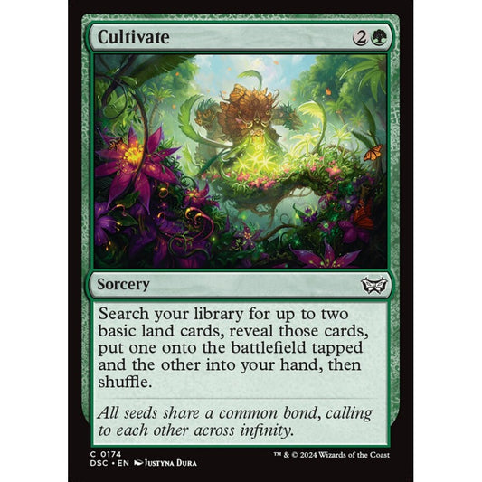 Cultivate, 174, common, Magic: The Gathering, Duskmourn: House of Horror