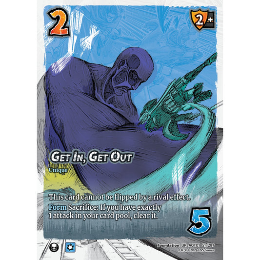 Get In, Get Out, 51/297, UR, UniVersus, Attack on Titan: Battle for Humanity