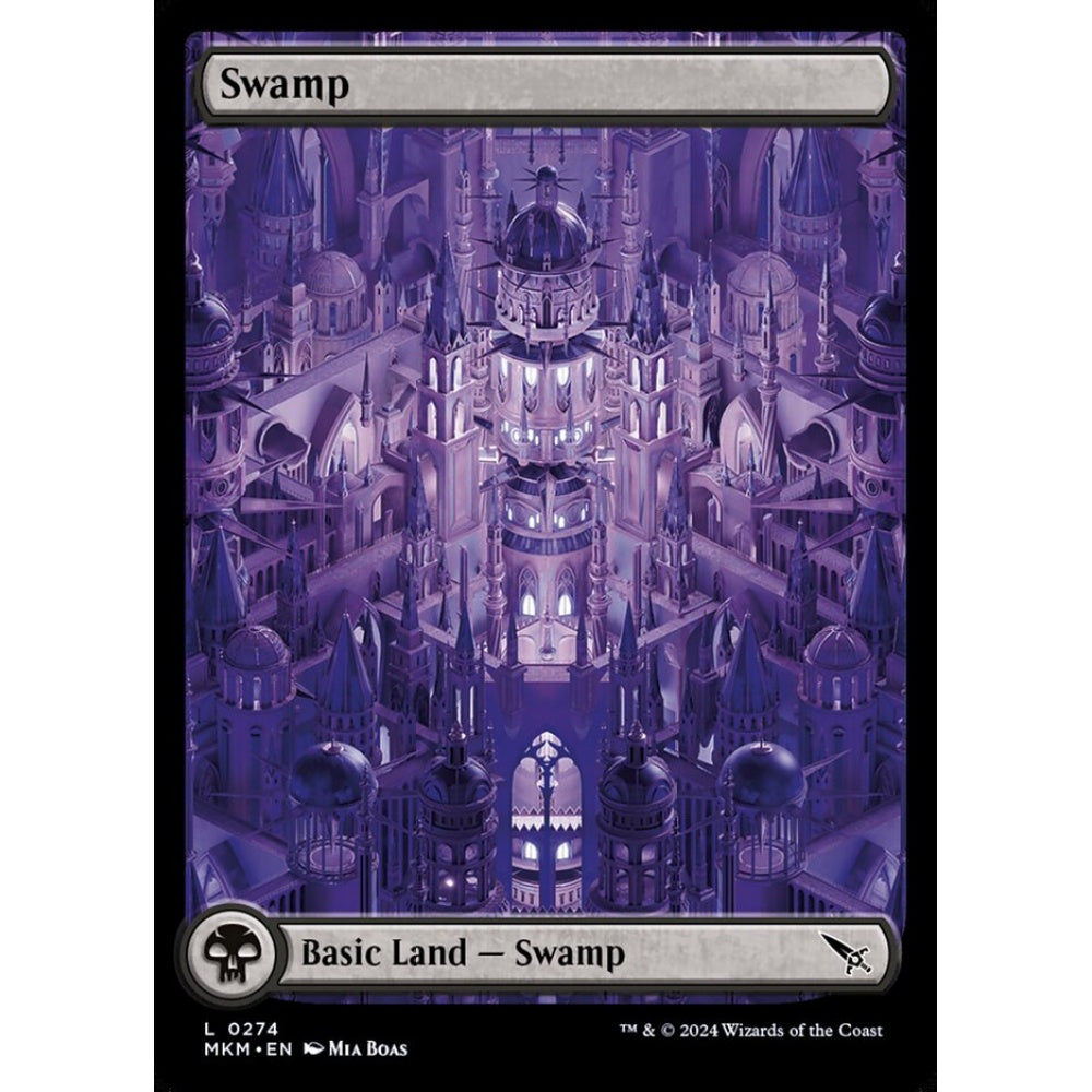 Swamp common 274 Magic the Gathering Murders at Karlov Manor