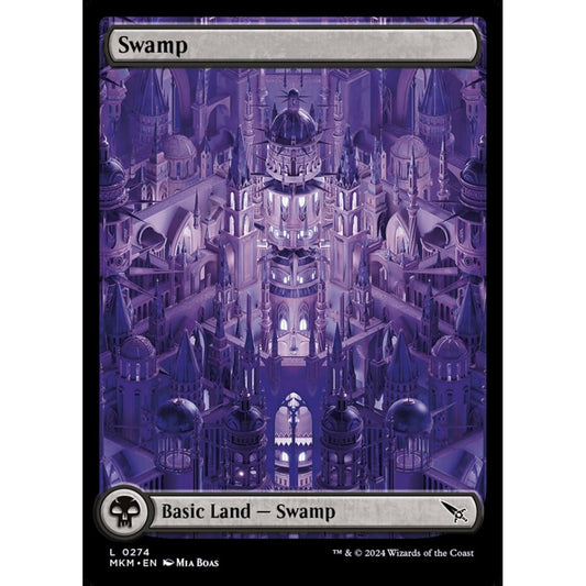 Swamp common 274 Magic the Gathering Murders at Karlov Manor