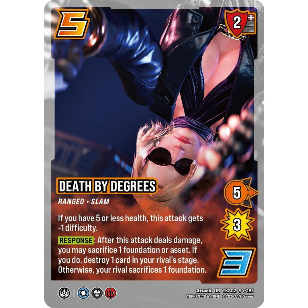 Death by Degrees 94/185 TK802 Universus Tekken 8 Attack UR