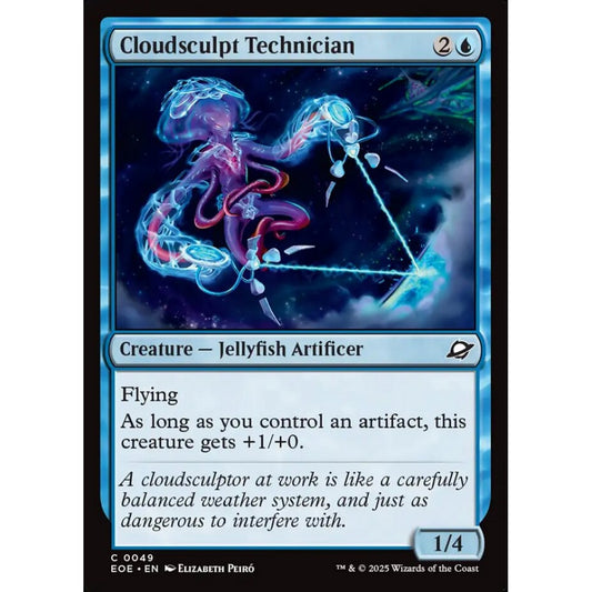 Cloudsculpt Technician common 49 Magic the Gathering Edge of Eternities
