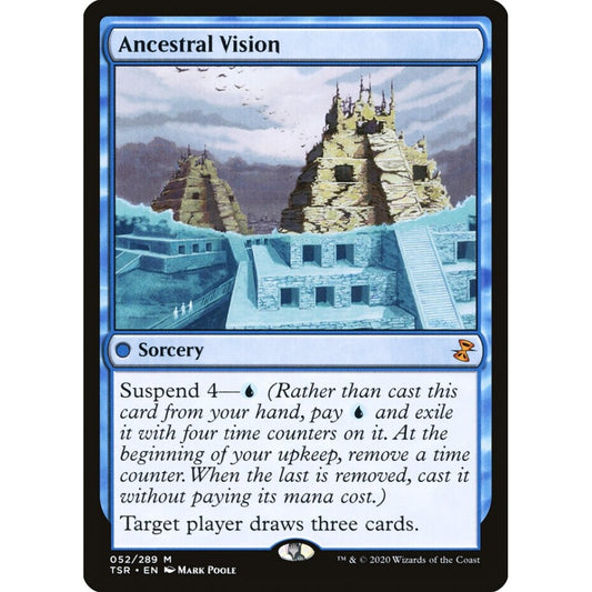 Ancestral Vision mythic 52 Magic the Gathering Time Spiral Remastered