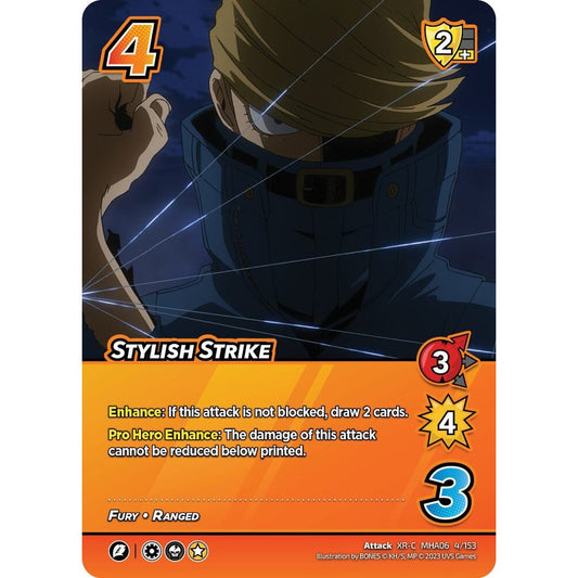 Stylish Strike, 4/153, MHA06, Universus, MHA06 Jet Burn, nan