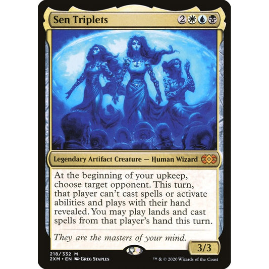 Sen Triplets mythic 218 Magic the Gathering Double Masters