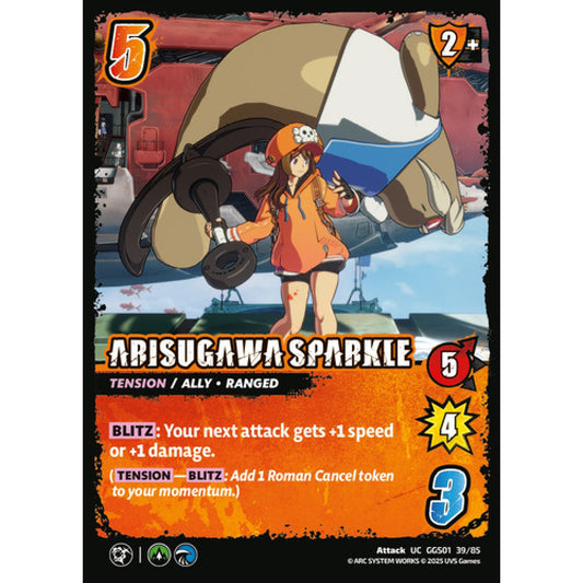 Arisugawa Sparkle 39/85 Universus Card Game Guilty Gear -Strive- UC Non-Foil