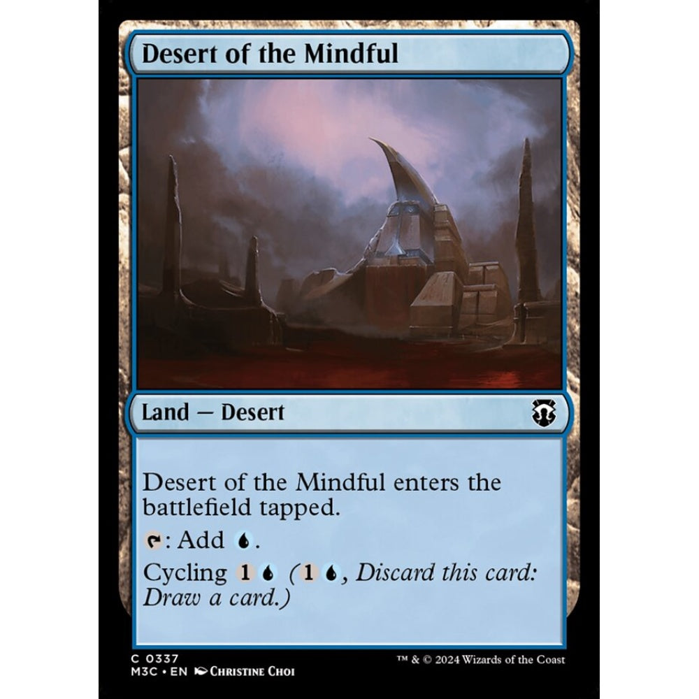 Desert of the Mindful, 337, common, Magic: The Gathering, Modern Horizons 3