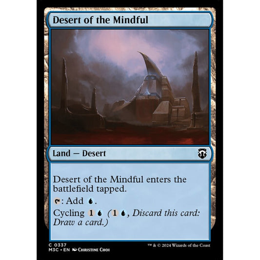 Desert of the Mindful, 337, common, Magic: The Gathering, Modern Horizons 3
