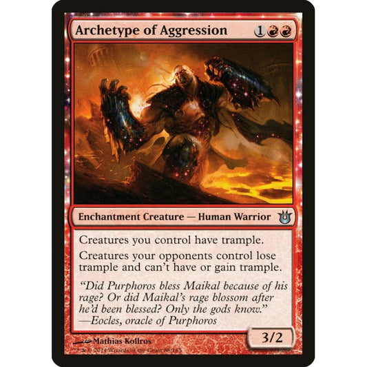 Archetype of Aggression uncommon 88 Magic the Gathering Born of the Gods