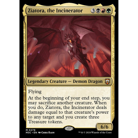 Ziatora, the Incinerator, 279, mythic, Magic: The Gathering, Modern Horizons 3