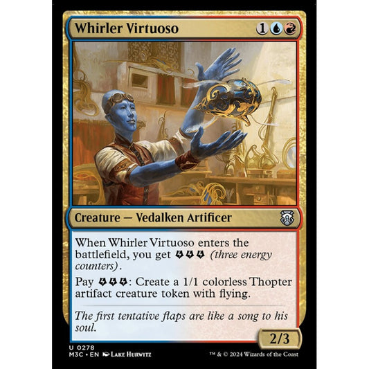 Whirler Virtuoso, 278, uncommon, Magic: The Gathering, Modern Horizons 3
