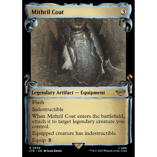 Mithril Coat, rare, 696, Magic the Gathering, The Lord of the Rings: Tales of Middle-earth