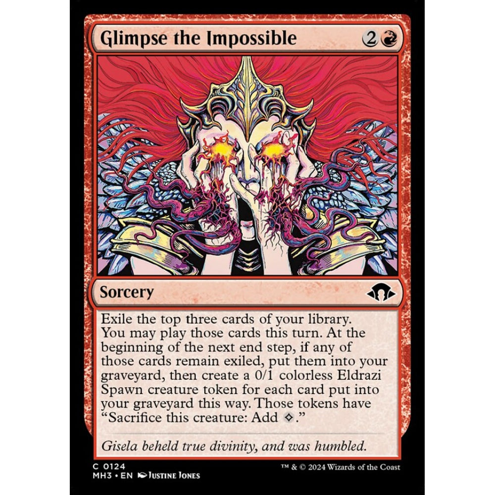 Glimpse the Impossible, 124, common, Magic: The Gathering, Modern Horizons 3