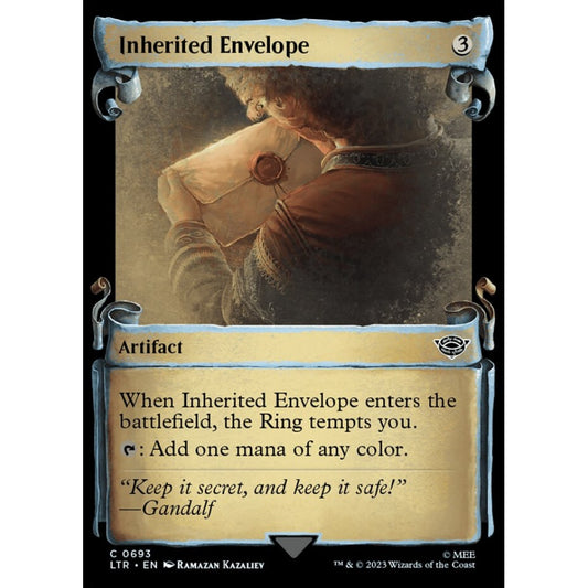 Inherited Envelope, common, 693, Magic the Gathering, The Lord of the Rings: Tales of Middle-earth