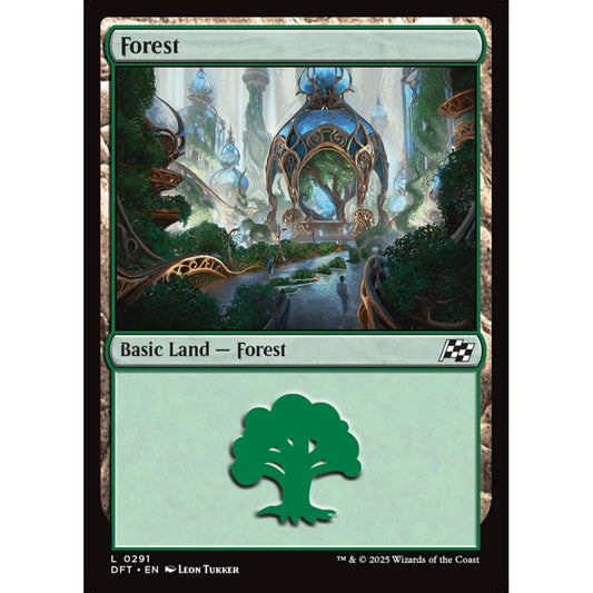 Forest, 291, common, Magic: The Gathering, Aetherdrift