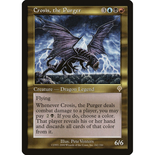 Crosis, the Purger rare 242 Magic the Gathering Invasion
