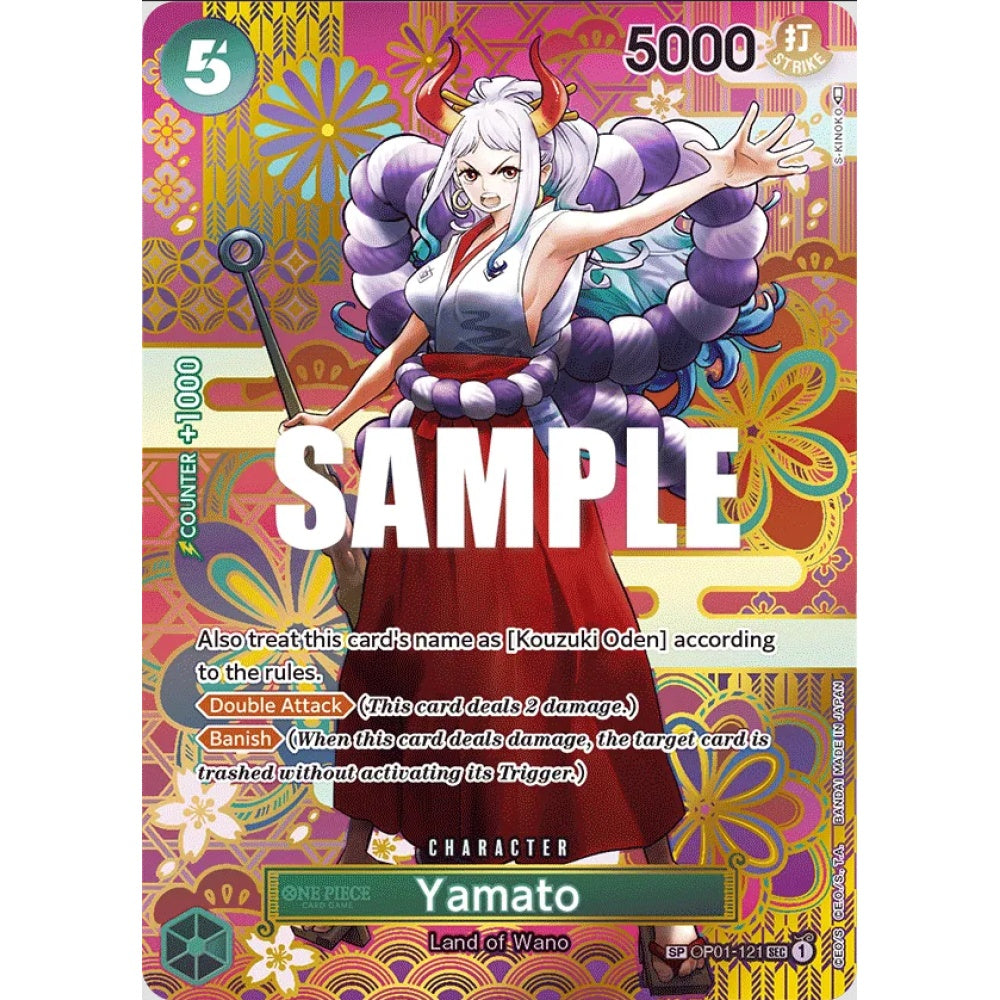 Yamato, OP01-121, Special Card, One Piece, Awakening of the New Era
