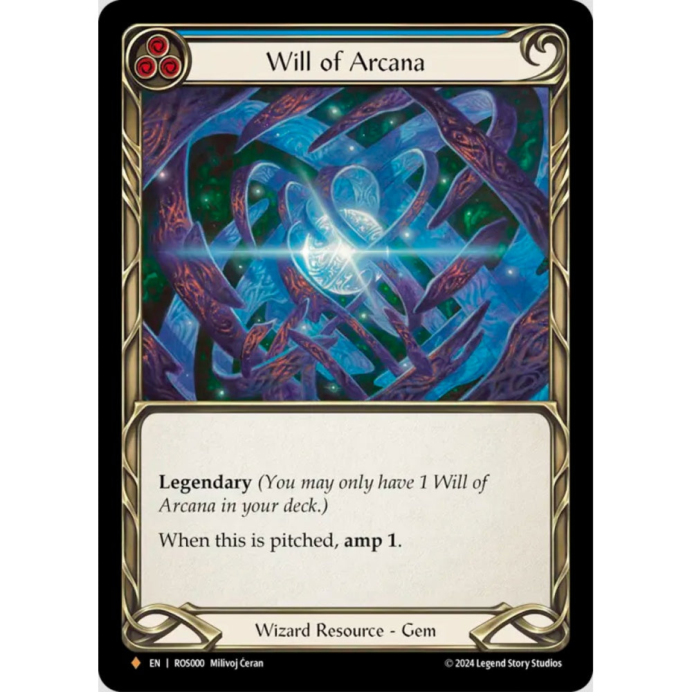 Will of Arcana, ROS000, Fabled, Flesh and Blood, Rosetta