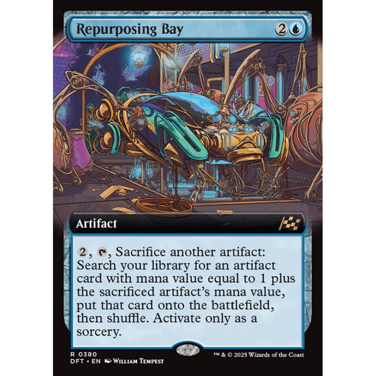 Repurposing Bay, 380, rare, Magic: The Gathering, Aetherdrift