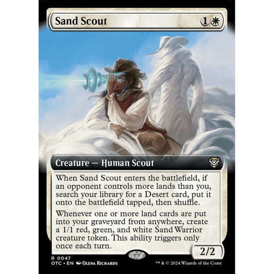 Sand Scout, 47, rare, Magic: The Gathering, Outlaws of Thunder Junction