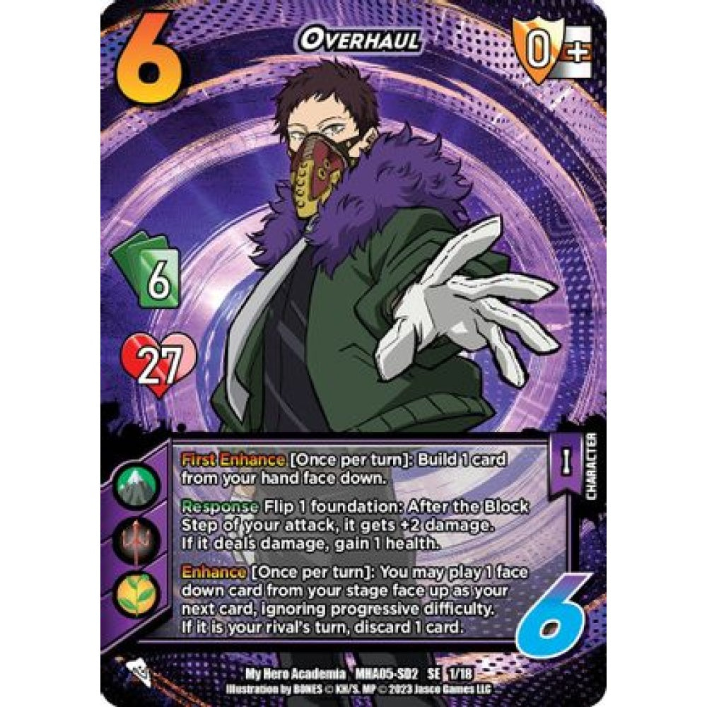 Overhaul, 1/18, SE, UniVersus, MHA05 Undaunted Raid
