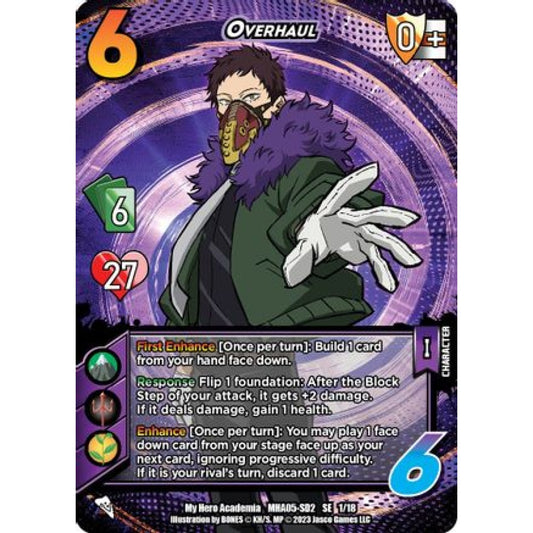 Overhaul, 1/18, SE, UniVersus, MHA05 Undaunted Raid