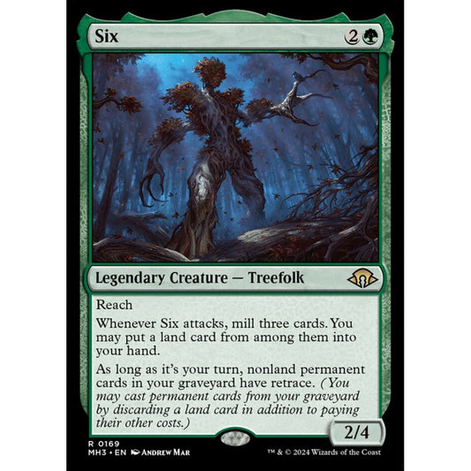 Six, 169, rare, Magic: The Gathering, Modern Horizons 3