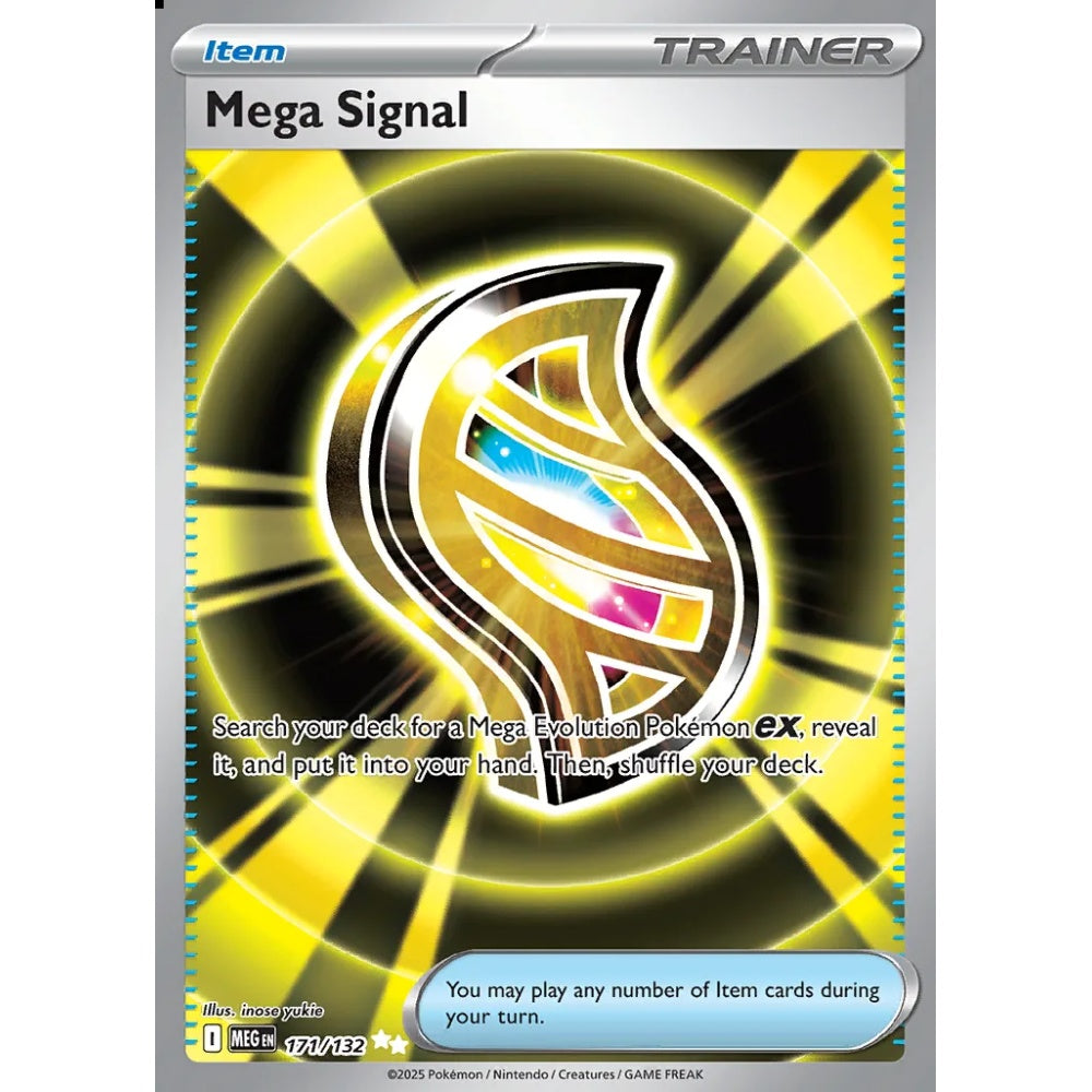 Mega Signal Ultra Rare 171/132 Pokemon Card Game Mega Evolution