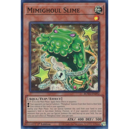 Mimighoul Slime ROTA-EN092 Super Yu-Gi-Oh Rage of the Abyss