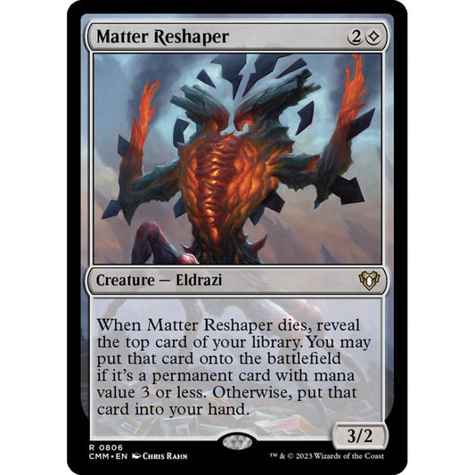 Matter Reshaper rare 806 Magic the Gathering Commander Masters