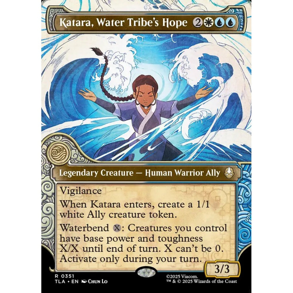 Katara, Water Tribe's Hope rare 351 Magic the Gathering Avatar: The Last Airbender