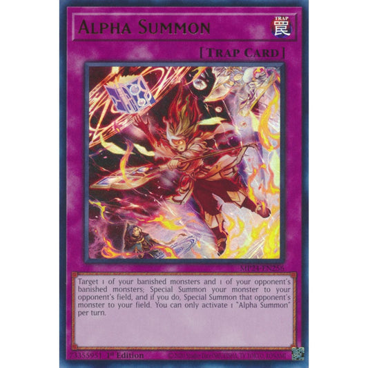 Alpha Summon AGOV-EN100 Common Common Yu-Gi-Oh Age of Overlord in Art