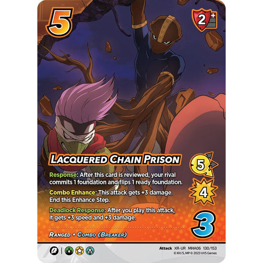 Lacquered Chain Prison, 130/153, MHA06, Universus, MHA06 Jet Burn, nan
