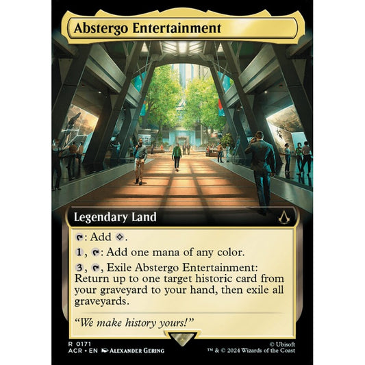 Abstergo Entertainment rare 171 Magic the Gathering Assassin's Creed