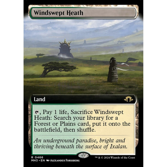Windswept Heath, 466, rare, Magic: The Gathering, Modern Horizons 3
