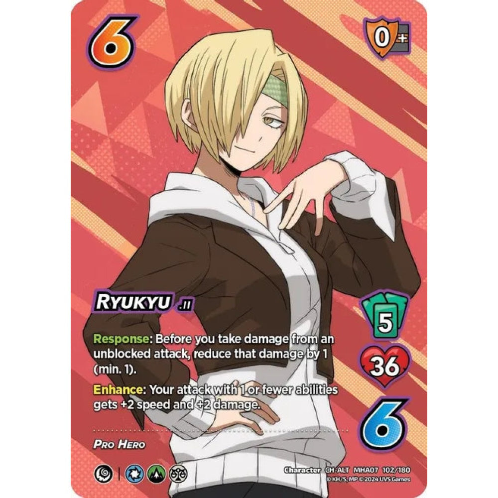 Ryukyu, 102/180, CH-ALT, UniVersus, MHA07 Girl Power