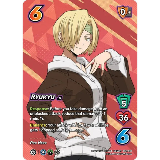 Ryukyu, 102/180, CH-ALT, UniVersus, MHA07 Girl Power