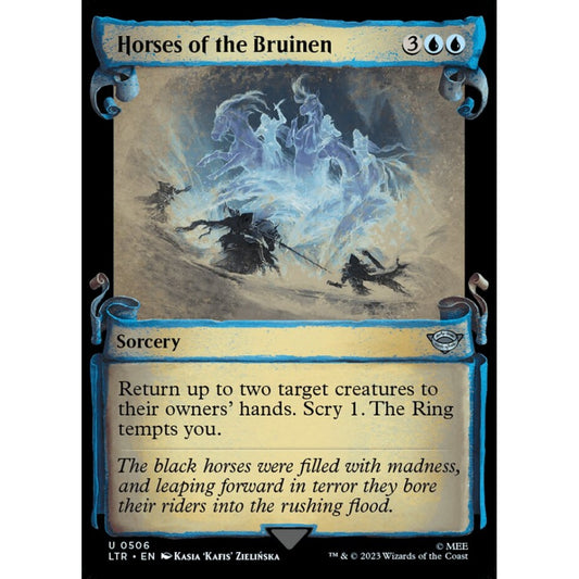 Horses of the Bruinen, uncommon, 506, Magic the Gathering, The Lord of the Rings: Tales of Middle-earth