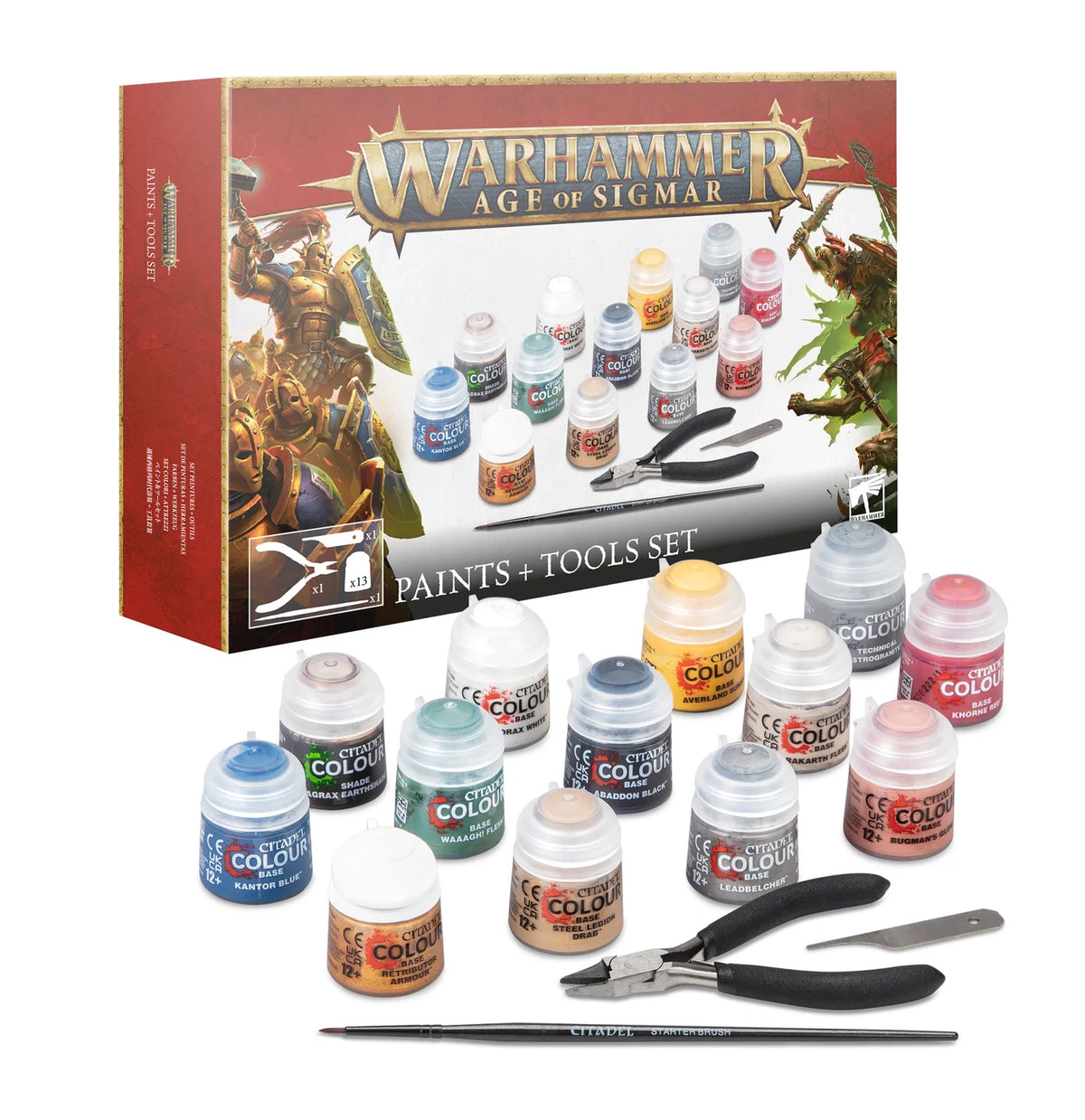 Warhammer Age of Sigmar - Paints + Tools