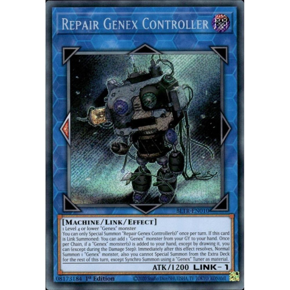 Repair Genex Controller BLTR-EN010 Secret Yu-Gi-Oh Battles of Legend: Terminal Revenge