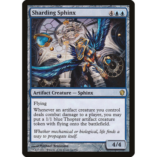 Sharding Sphinx rare 56 Magic the Gathering Commander 2013