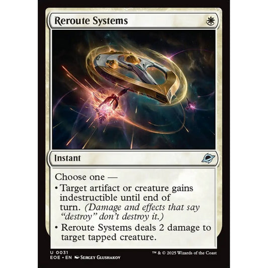 Reroute Systems uncommon 31 Magic the Gathering Edge of Eternities