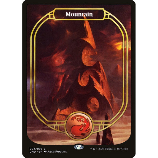Mountain common 94 Magic the Gathering Unsanctioned