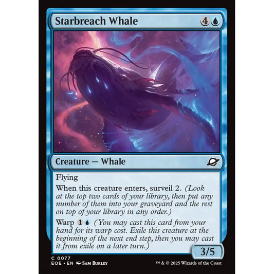 Starbreach Whale common 77 Magic the Gathering Edge of Eternities